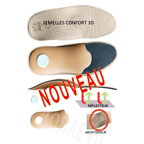 SEMELLES CONFORT 3D - 1
